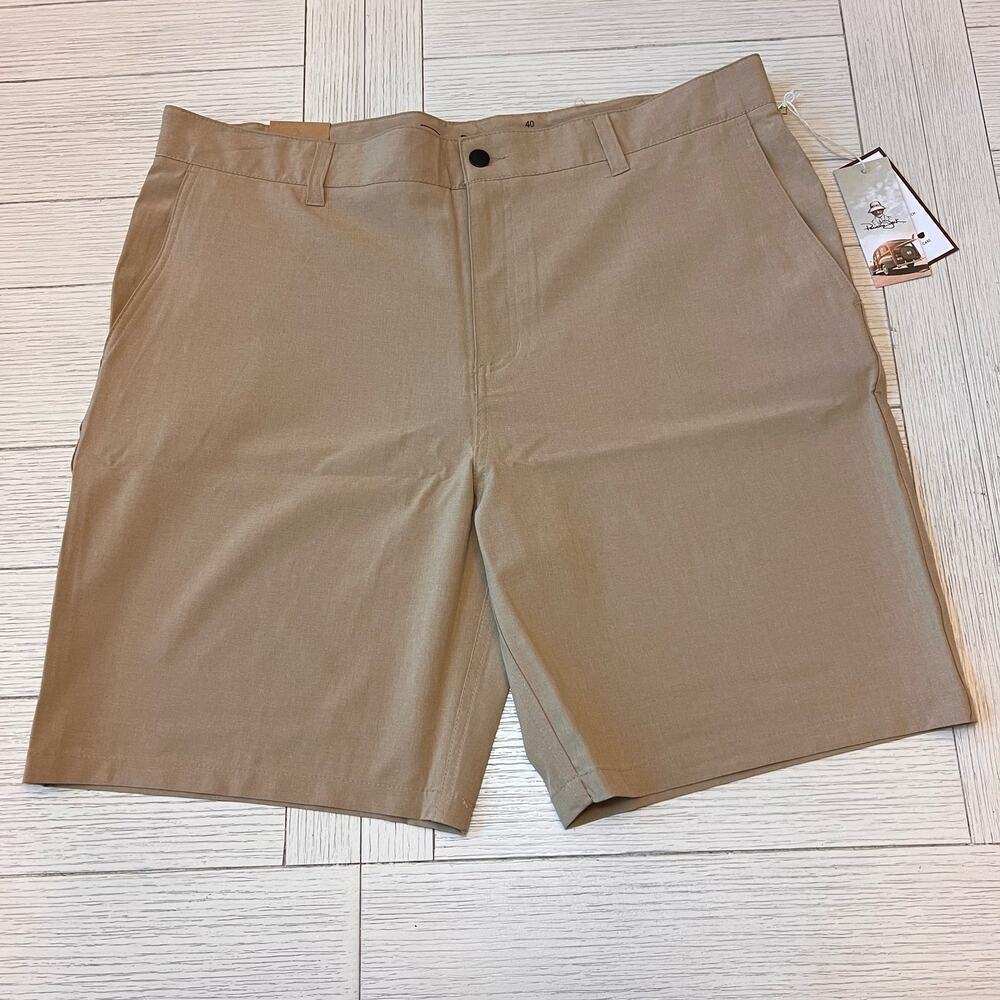 NWT Panama Jack men's quick drying, 4 way stretch, easy care fabric shorts.Sz 40